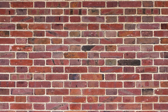 Purple brickwall background or texture close up