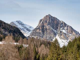 Dolomites view from Cortina d'Ampezzo