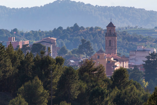 view of falset in spain