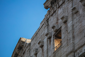 Some Colossseum's windows, Rome, Italy