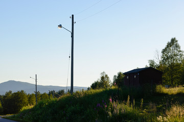 Obraz premium road to nowhere, åre, jämtland,sweden,sverige
