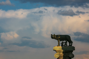 Capitoline Wolf in Rome, Lazio, Italy