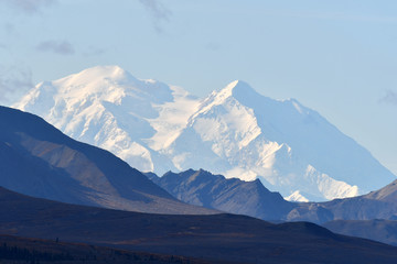 Fototapeta na wymiar Denali, höchster Berg Nordamerikas
