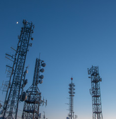 data transmission tower