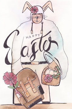 happy easter - frohe Ostern  - Ostermotive im neuen Style