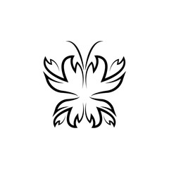 Fototapeta na wymiar Butterfly Logo template Vector illustration.