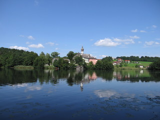 Fototapeta na wymiar Kloster Högelwörth am See