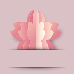 background illustration of cherry blossom