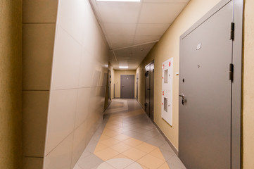 Russia, Moscow- September 05, 2019: interior room public place, staircase