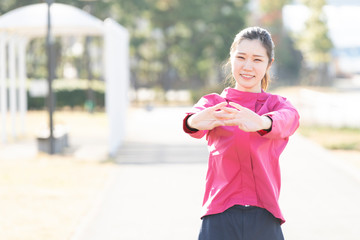 都市生活・運動する女性