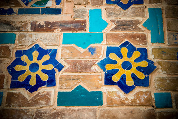 mosaic in Uzbekistan