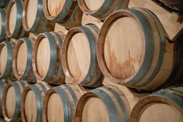 Tonneaux de vin