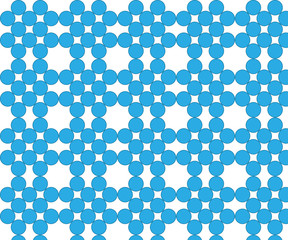 Repeating  circle shape vector pattern