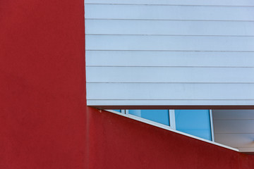 Shapes and colors in the urban landscape