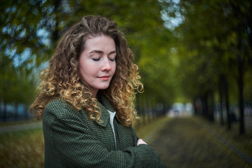 Young woman outdoors