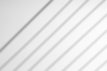 Obraz premium Shadows on a white wall. Abstract background.