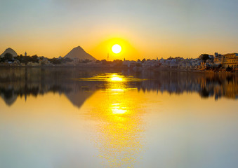 pushkar lake a place of indian gods