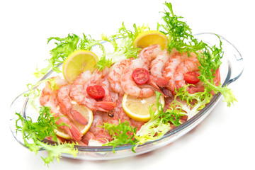 Raw shrimp,Raw Prawn ingredient of sea food for cooking