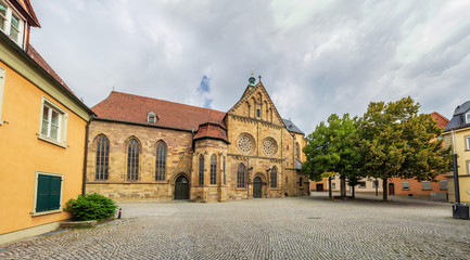 Fototapeta na wymiar The St. Johannis-Kirche of Schweinfurt