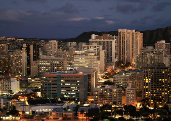 Hawaii, Honolulu Downtown