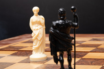 chess board game concept of business ideas