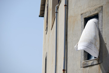 old house in, cefalu, countryside, small town, village, sicily, italy, italien,summer, vacation
