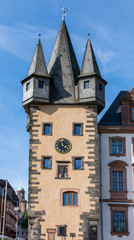 Historic tower in Frankfurt