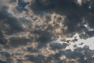 The intense colors of the skies and clouds of latin america