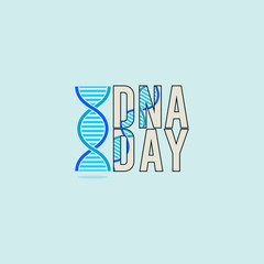 Typography for DNA Day