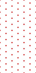 Vector seamless polka dots vertical pattern. Simple design for wrapping, wallpaper, textile