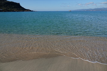 La plage de Portigliolo, Propriano en Corse