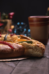 Rosca de Reyes - obrazy, fototapety, plakaty