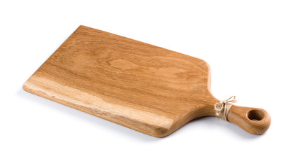 Cutting board isolated on white background