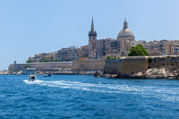 An amazing view of the capital city of Malta