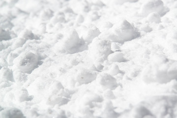 Obraz premium 晴れた日の雪原