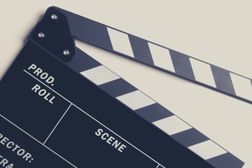 Obraz premium Film Making Clapperboard