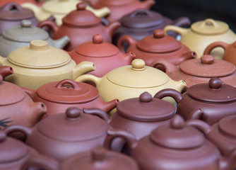 Handmade ceramic teapots for sale on am amtique market
