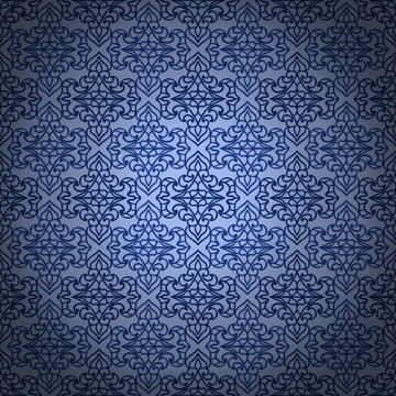Illustrated image. Ornament pattern.Can be used for designer wallpapers, for textile, packaging, printing or any desired idea. Different elements of paisley..Seamless image