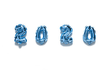 New Year Flat Lay composition