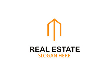 Real Estate Logo Design Vector