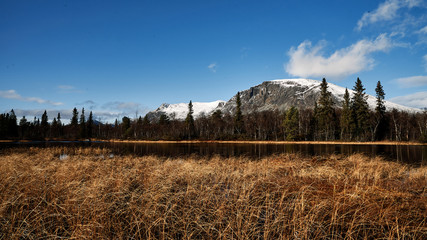 Hemsedal in autumn Norway