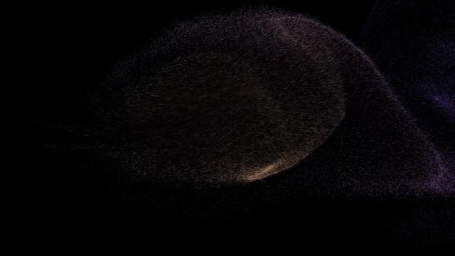 Spinning Fire and Smoke Animation with Alpha Channel