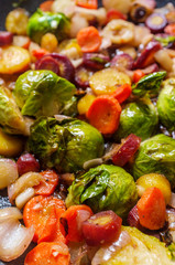 Fried Vegetables Pan
