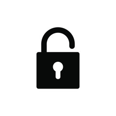 Lock icon vector