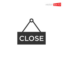 Close Sign Icon Design Vector