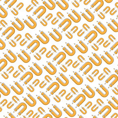 Magnet design vector art template