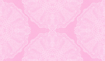  Abstract horizontal seamless pattern with lace leaves and flowers pattern. Infinitely floral black ornamental wallpaper, lingerie and jewelry. Lace flower and ornament. Isolate seamless lace.