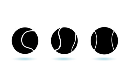  basketballs, with a shadow, on a white background