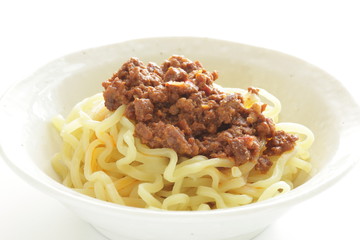 Taiwanese spicy beef and ramen noodles