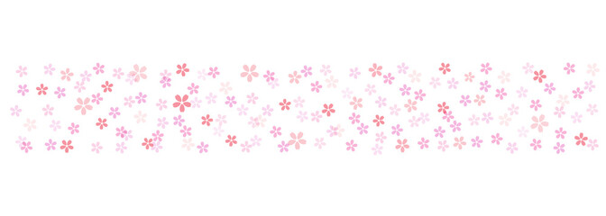 桜の背景素材　ワイド